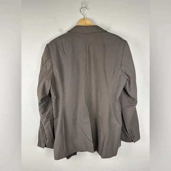 MM LaFleur Gaia Jacket Wool Blazer Sharkskin Women’s Sz 16